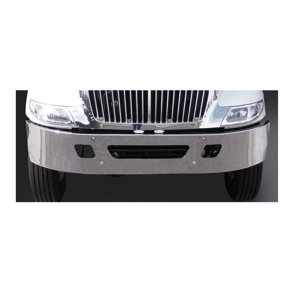 International Durastar 14" Set Back Chrome Bumper