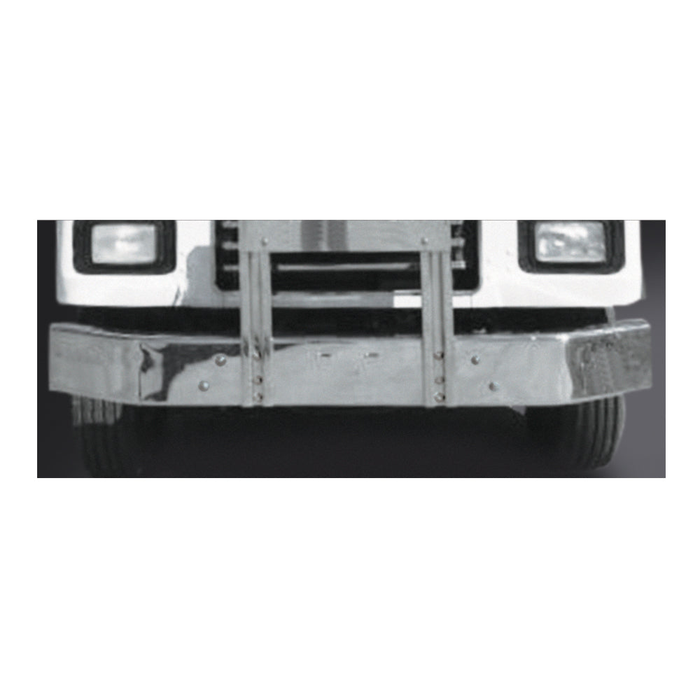 Mack RD688 RD690 16" Open End Chrome Bumper
