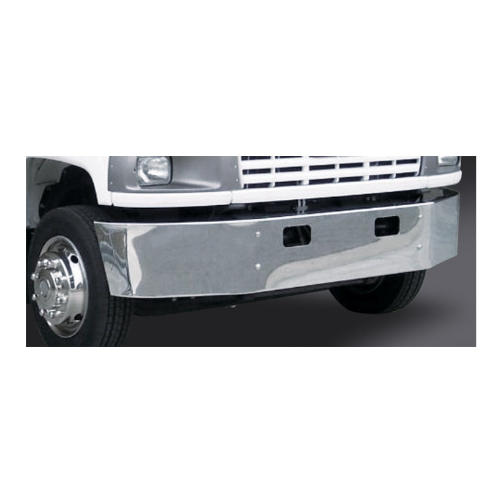 GMC C4500 C5500 14" Set Back Axle Chrome Bumper