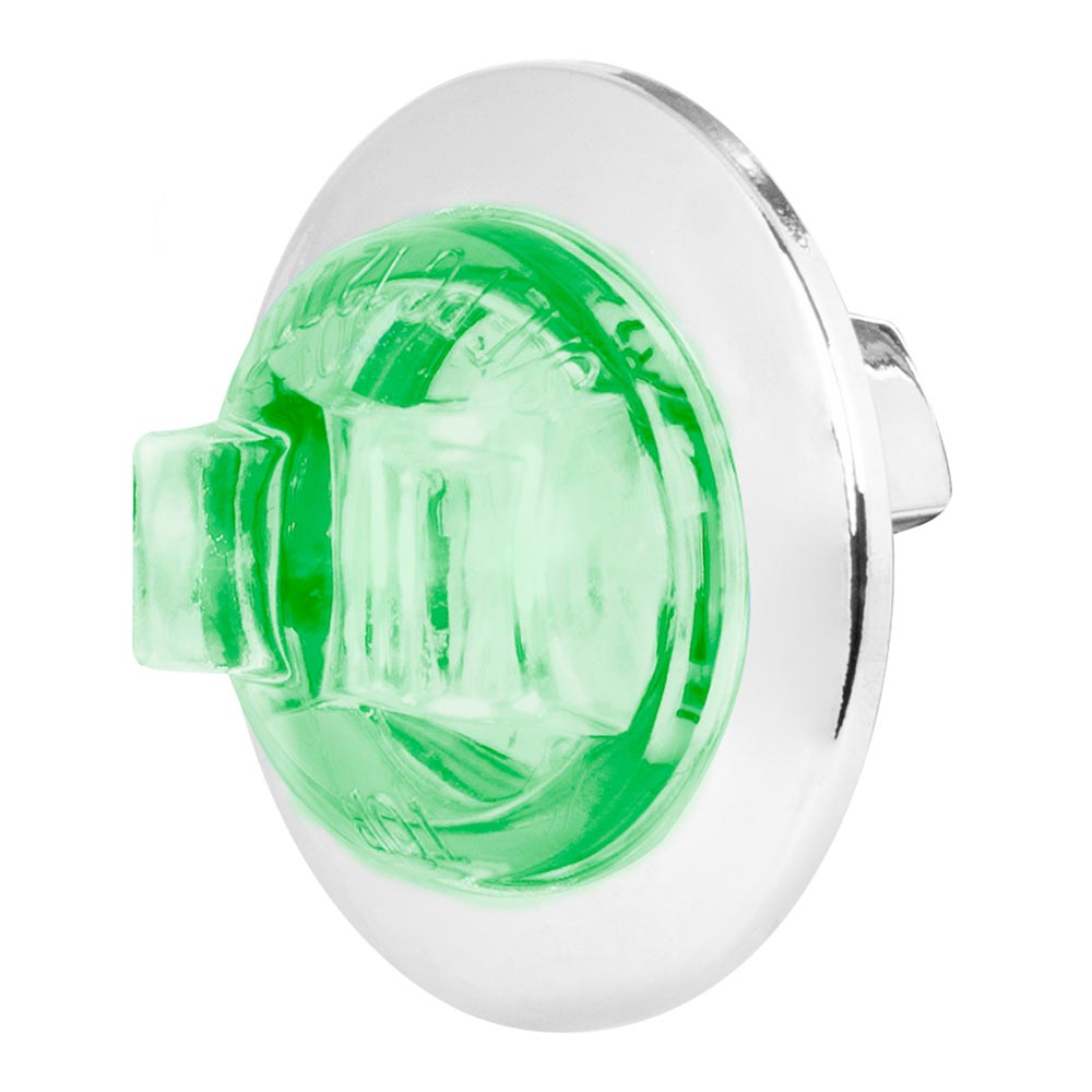 1" LED Dual Function Wide Angle Mini Light with Chrome Bezel