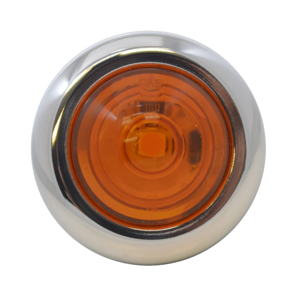 3/4" Button Clearance Marker Lights