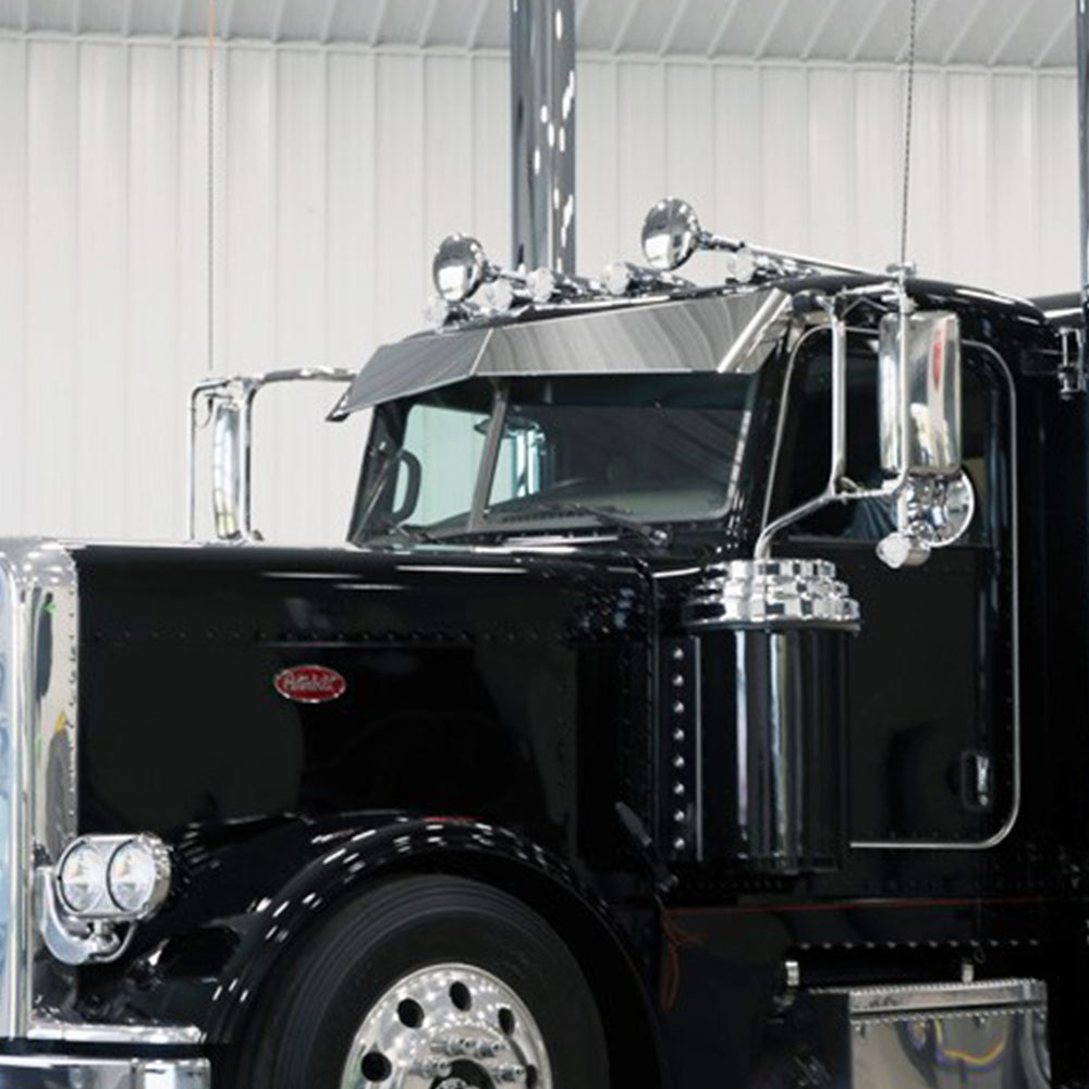 Peterbilt Old School Bowtie Visor