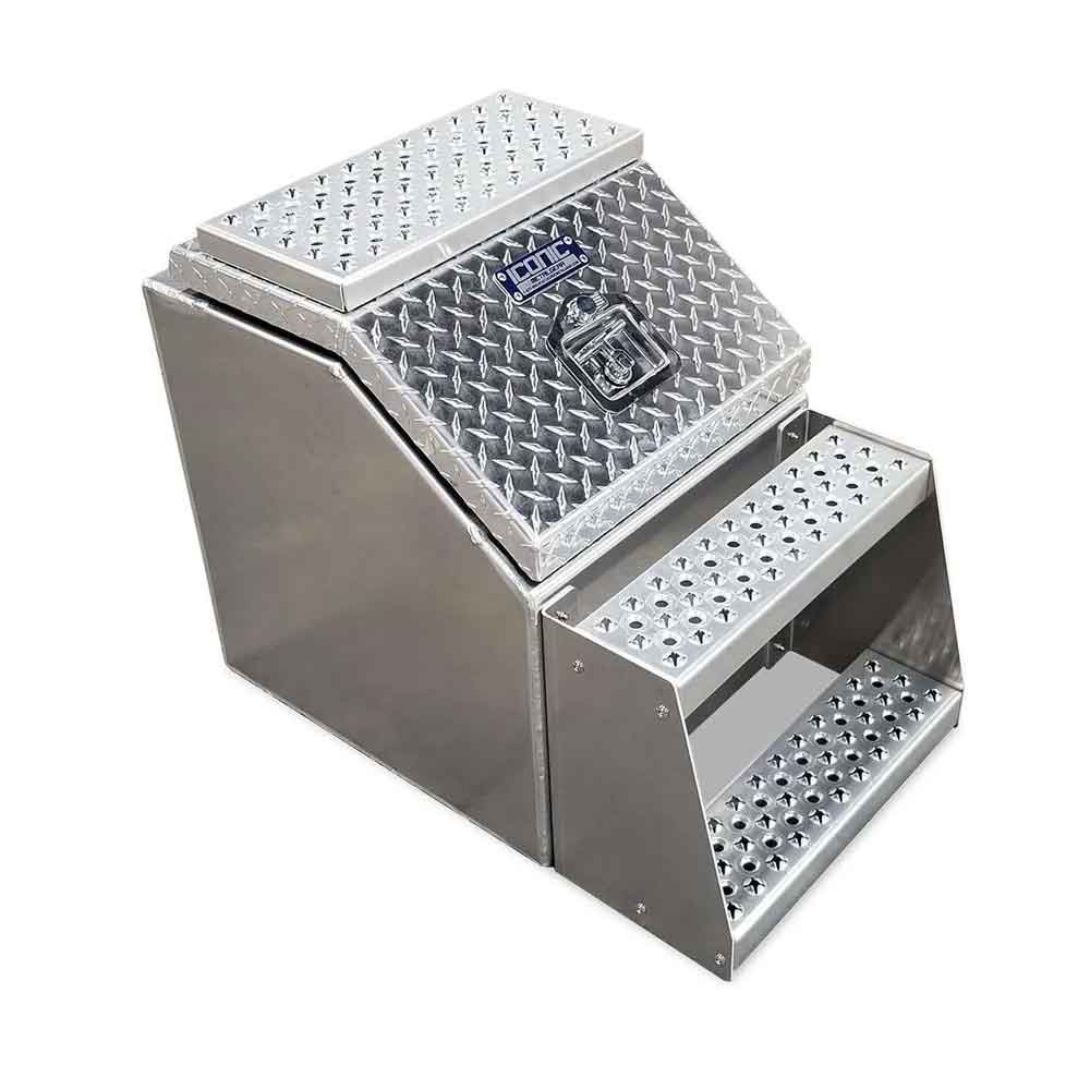 30" Big Mouth Checker Plate Step Box