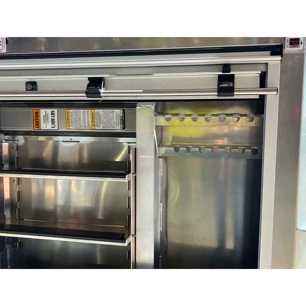 78" x 68" x 16" Cab Rack with Roll Up Door