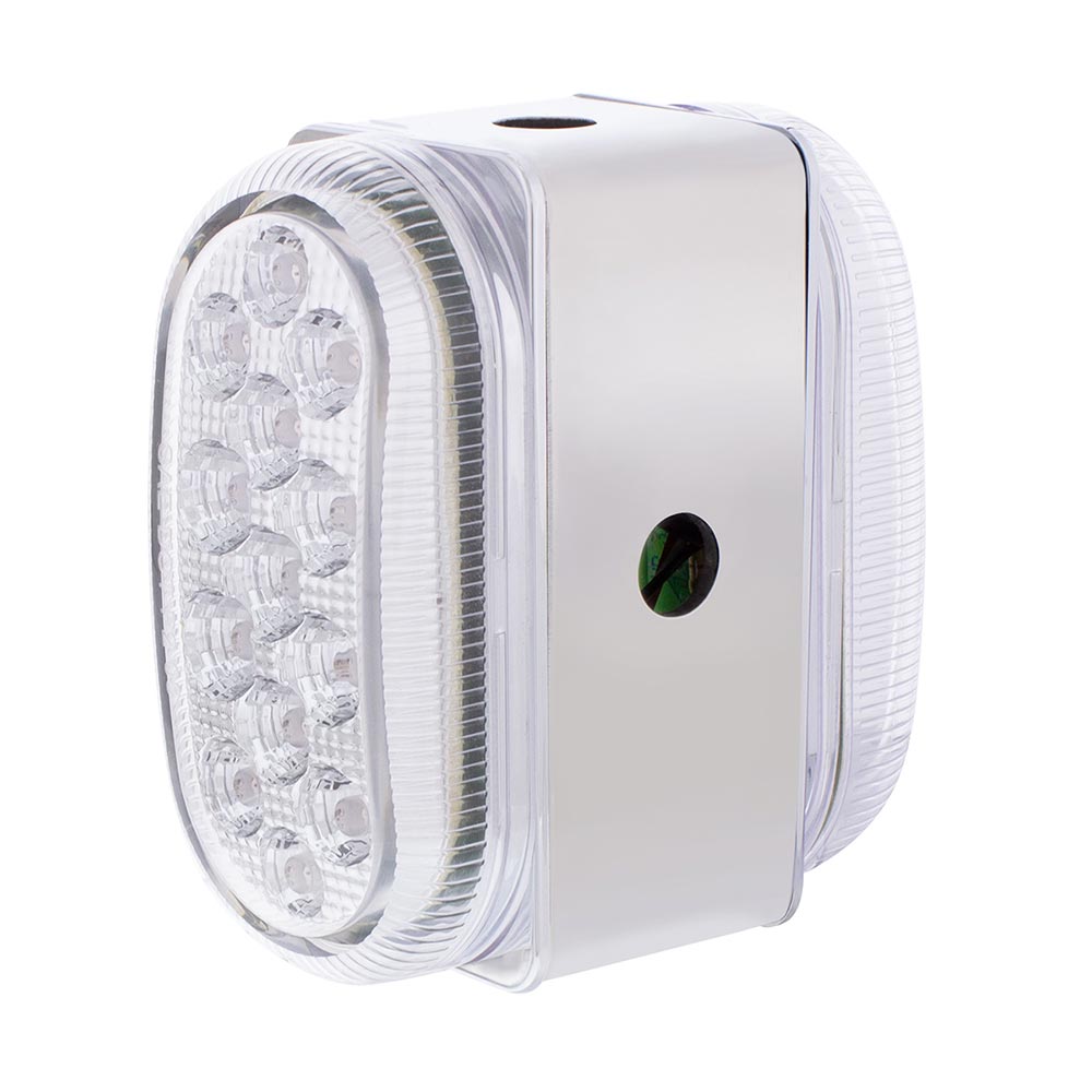 13 LED Double Face Mirror Mount Dual Function Light