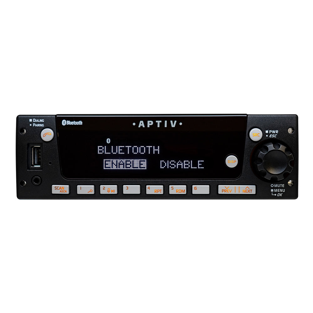 Aptiv Heavy-Duty 24 Volt Radio AM/FM/WB with Integrated Bluetooth ®