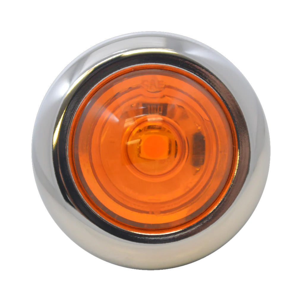 3/4" Button Clearance Marker Lights