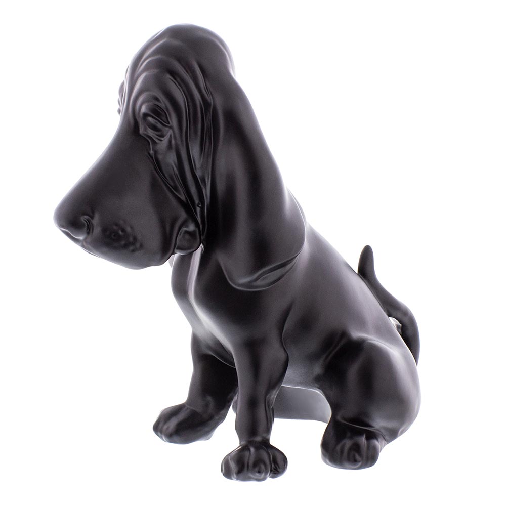 Black Basset Hound Ornament