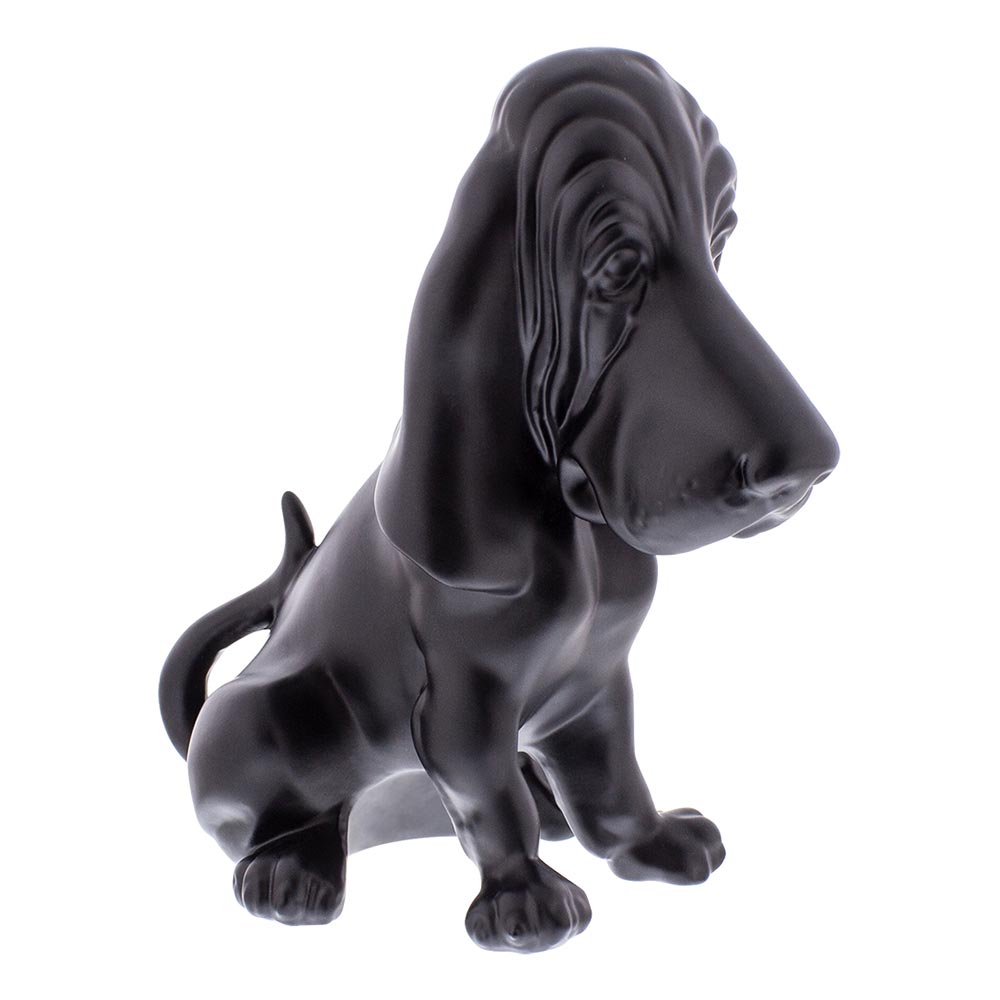 Black Basset Hound Ornament