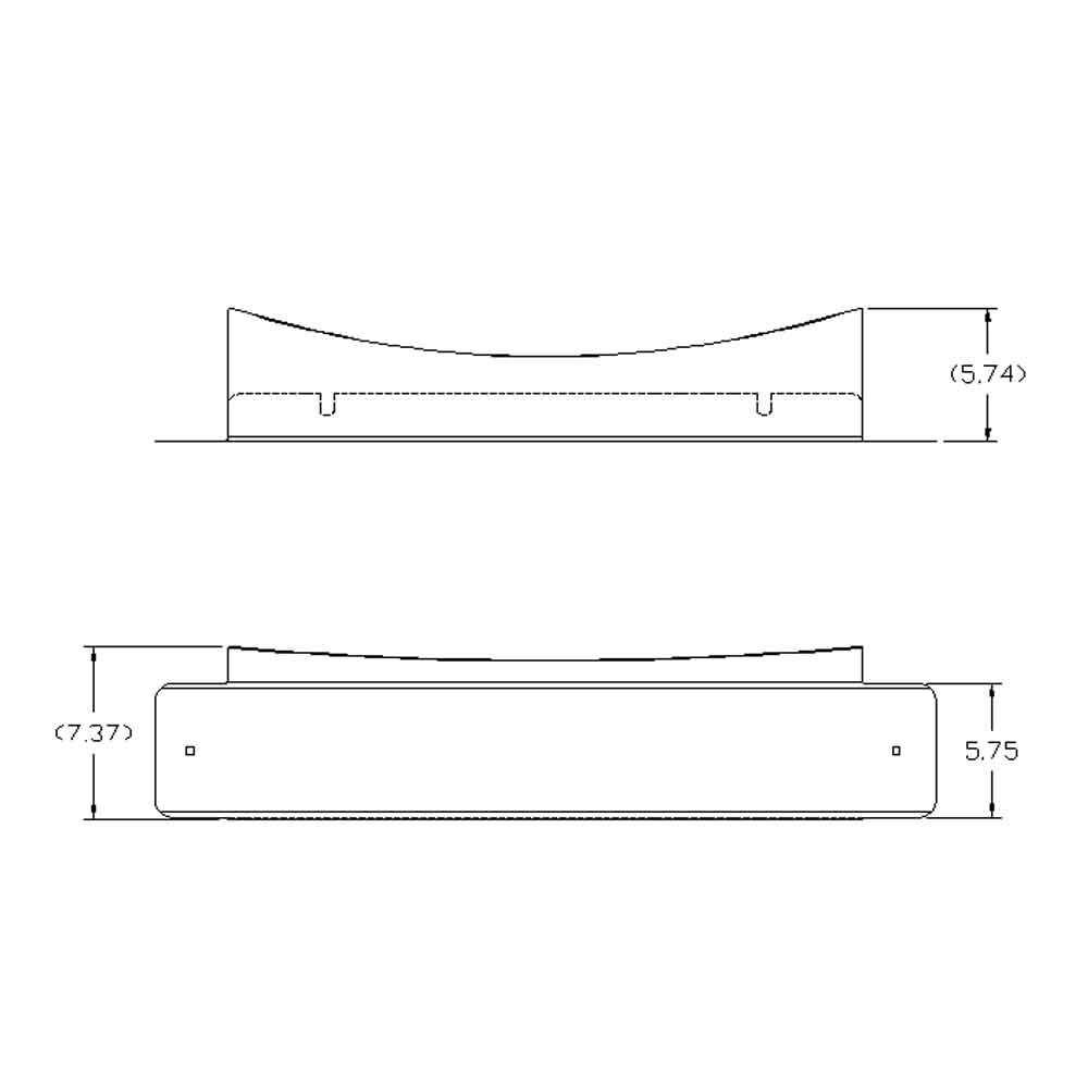 Freightliner Cascadia Rear Frame Cover