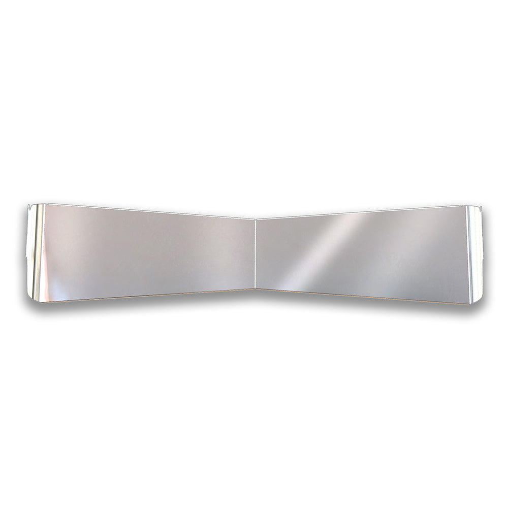 Kenworth Curved Windshield 13"- 9" Contender Bow-Tie Visor