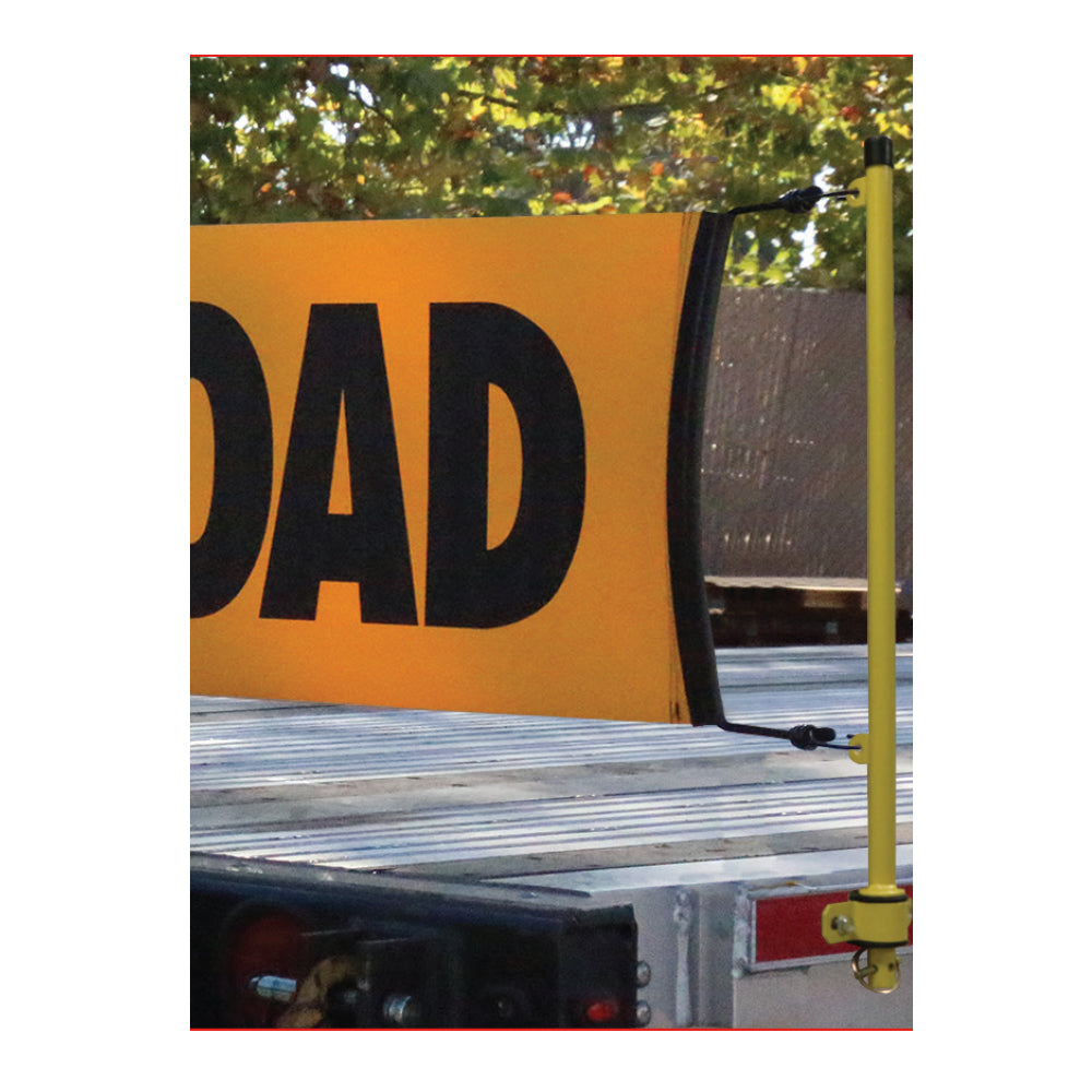 Flatbed Trailer Oversize Load Banner Mounts