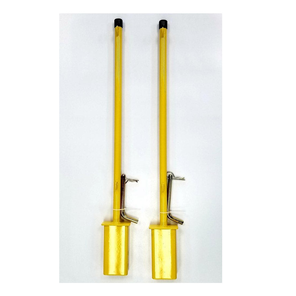 Flatbed Trailer Stake Pocket Mount for Oversize Load Banner
