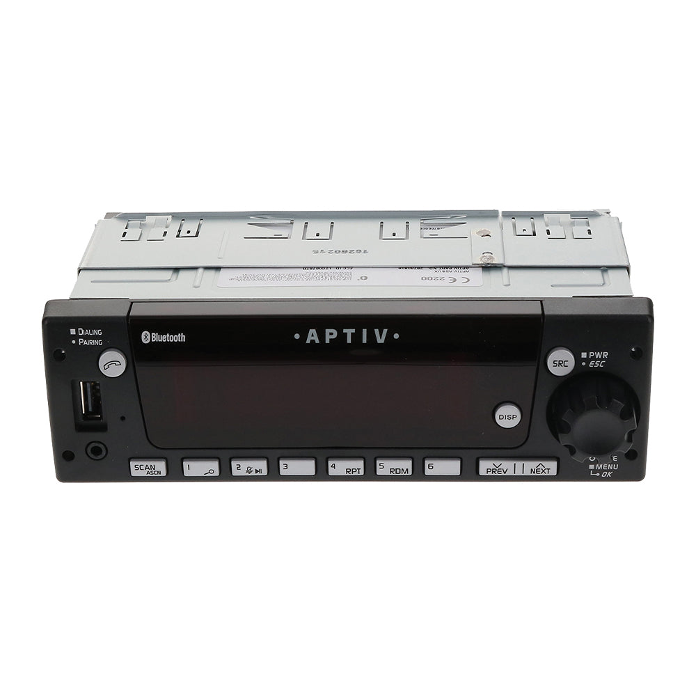 Aptiv Heavy-Duty Radio AM/FM/WB with Integrated Bluetooth ®