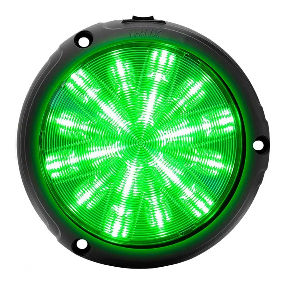 Peterbilt LED Interior Projector Dome with 6 Color Auxiliary Light