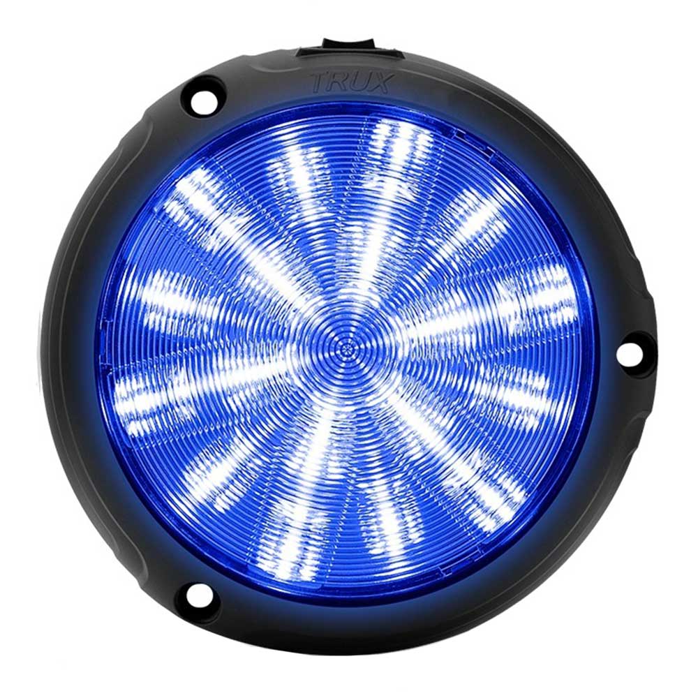 Peterbilt LED Interior Projector Dome with 6 Color Auxiliary Light