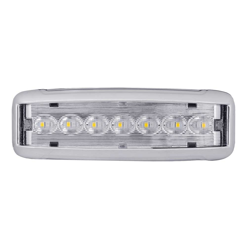 Kenworth LED 6 Color Dome Light with 6 Color Auxiliary LED Light