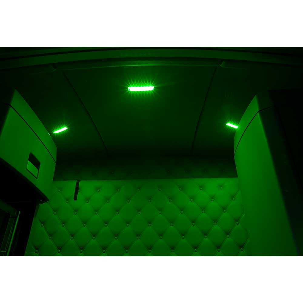 Kenworth LED 6 Color Dome Light with 6 Color Auxiliary LED Light