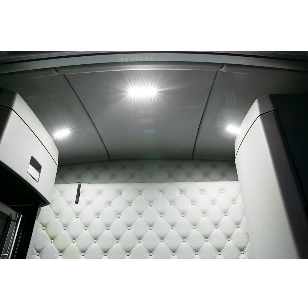 Kenworth LED 6 Color Dome Light with 6 Color Auxiliary LED Light