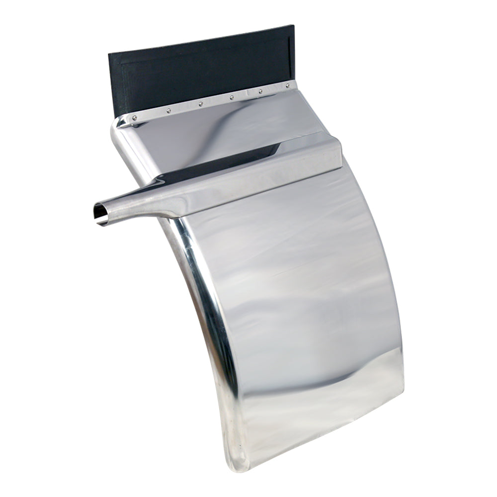 38" Mirror Finish Extra Long Quarter Fenders