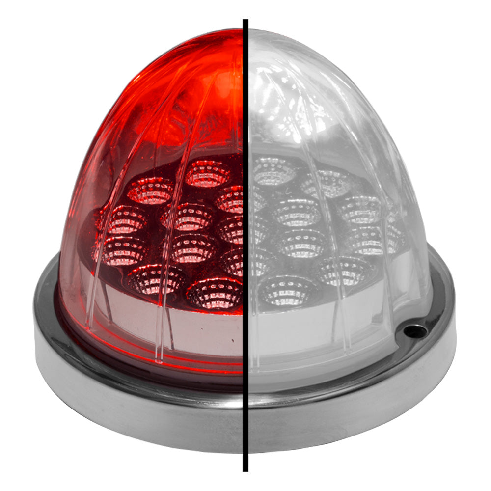 Watermelon Flush Mount Dual Revolution LED Light