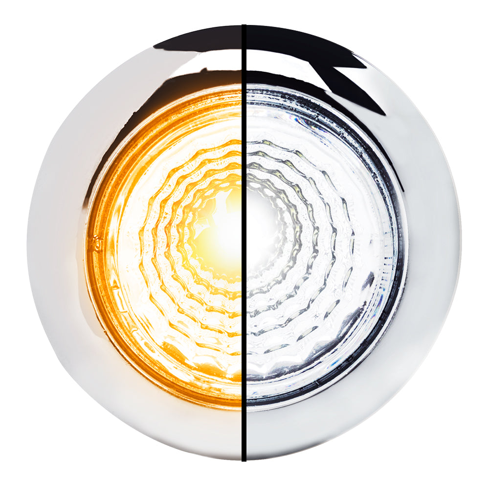 3/4" 1 LED Dual Revolution Mini Light with Reflector