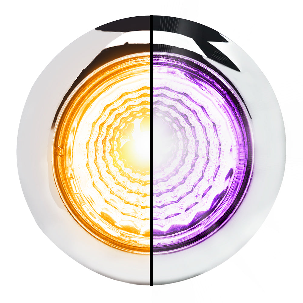 3/4" 1 LED Dual Revolution Mini Light with Reflector