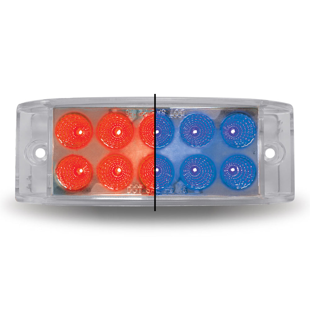 6" x 2" Dual Revolution Trailer LED Light