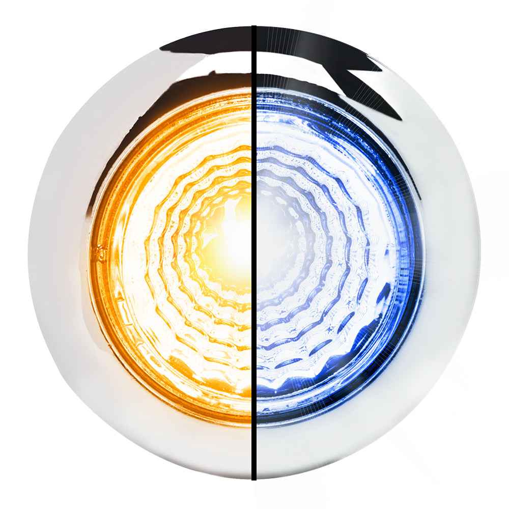 3/4" 1 LED Dual Revolution Mini Light with Reflector