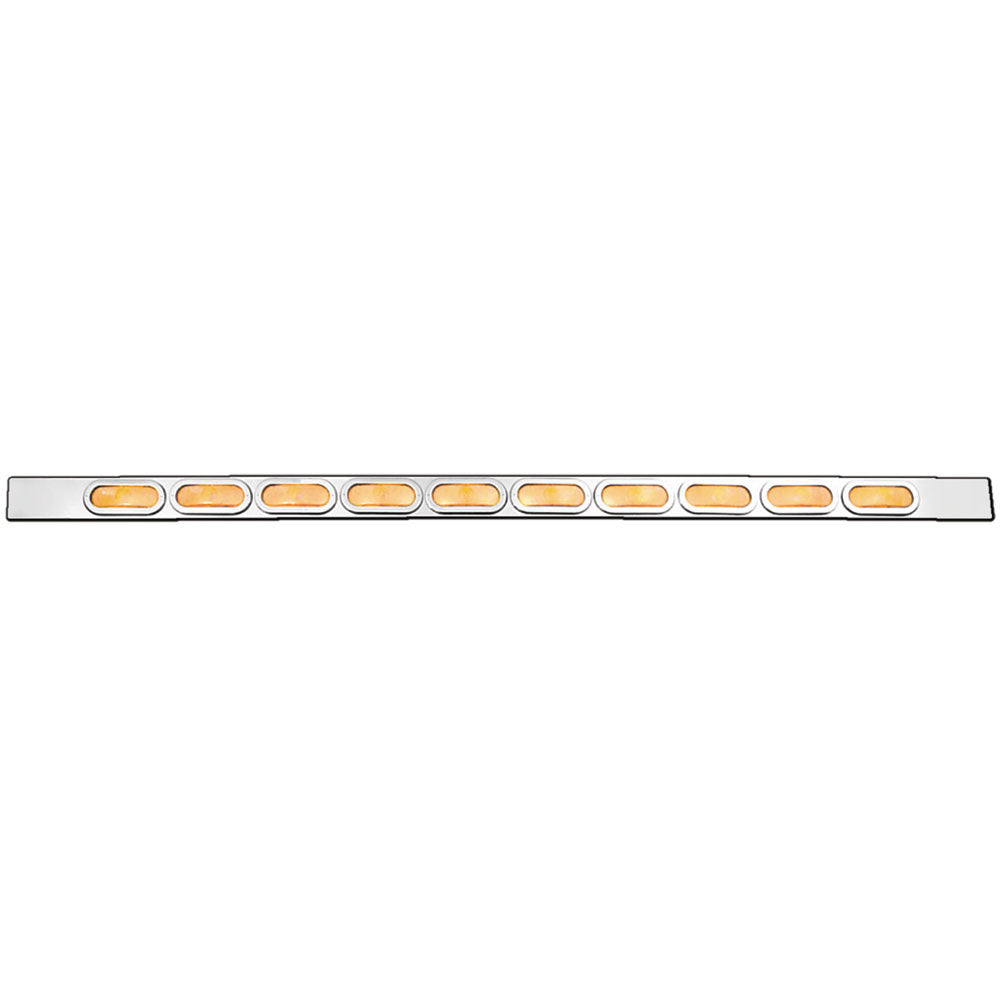 Bumper Bar with Oval Lights and Bezels
