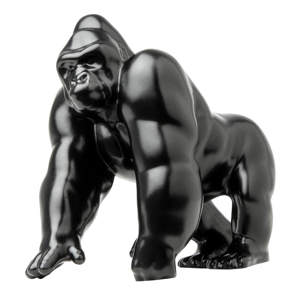 Gorilla King Black Hood Ornament