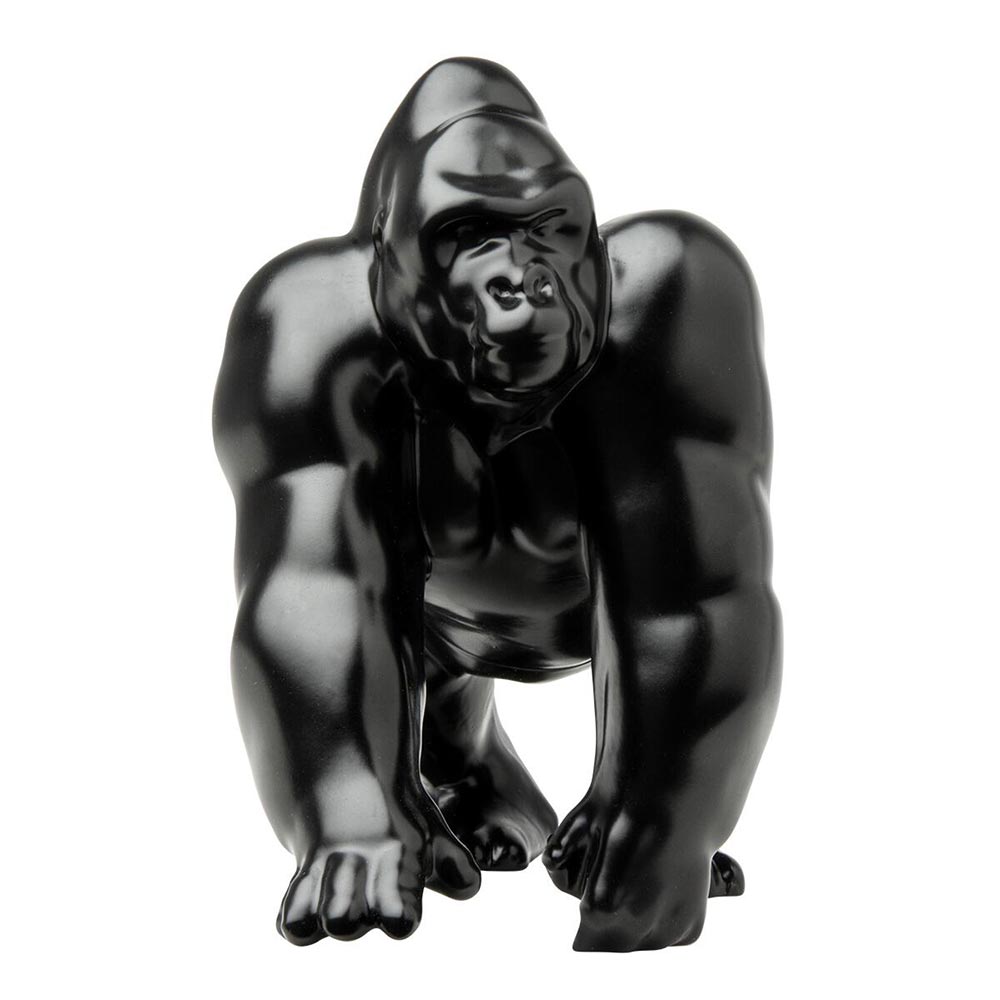 Gorilla King Black Hood Ornament