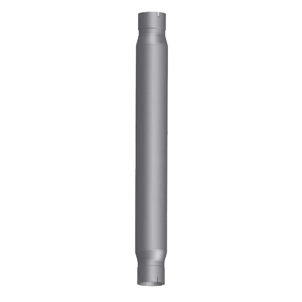 5" Inlet/6" Outlet Chrome Muffler 51"L