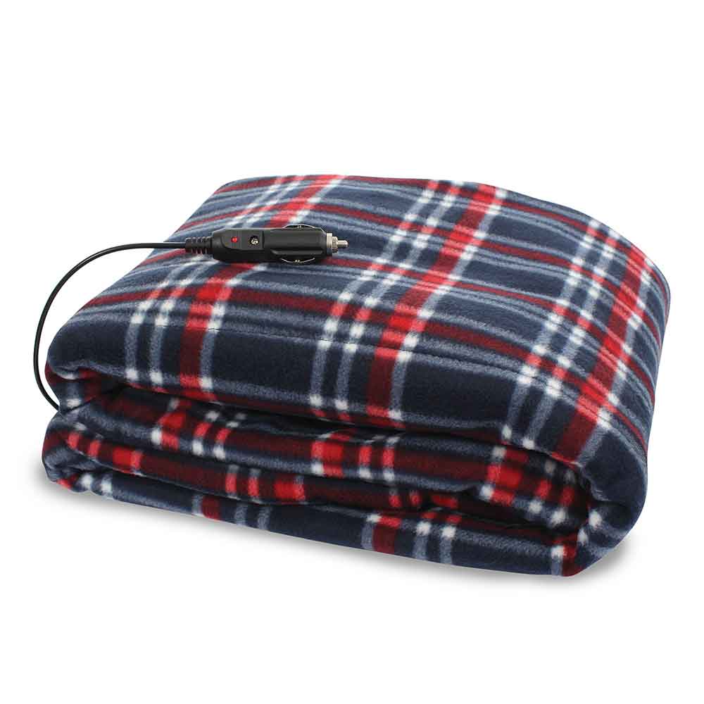 12 Volt Heated Fleece Blanket