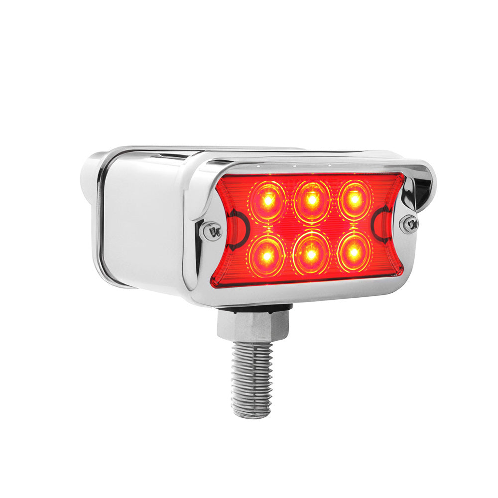 3-1/8" Dual Function 12 LED Double Face Light with Visor