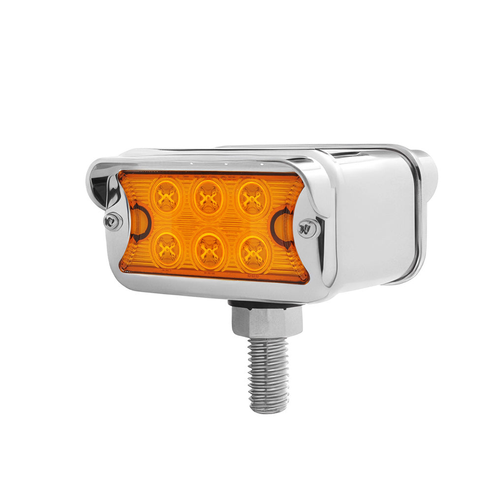 3-1/8" Dual Function 12 LED Double Face Light with Visor