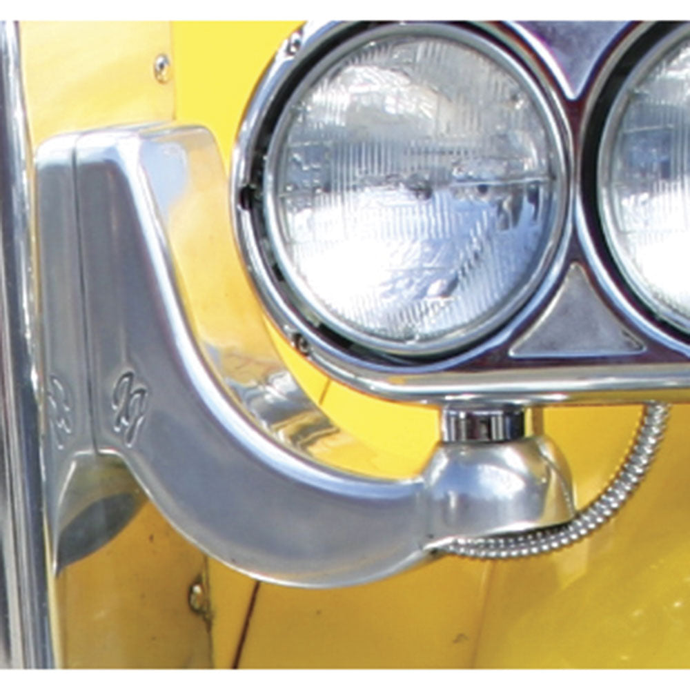 Double JJ JLite Peterbilt 378, 379, 389 Aluminum Headlight Brackets