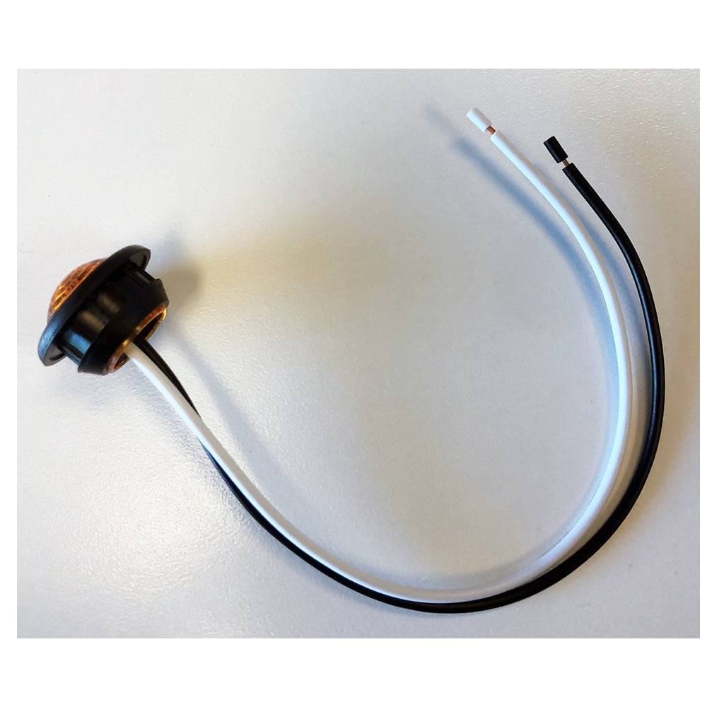 1" 1 LED Mini Clearance Light with Grommet