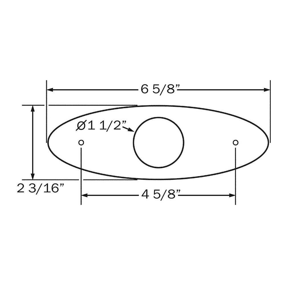 6-5/8" 4 LED Millenium M1 Marker Light