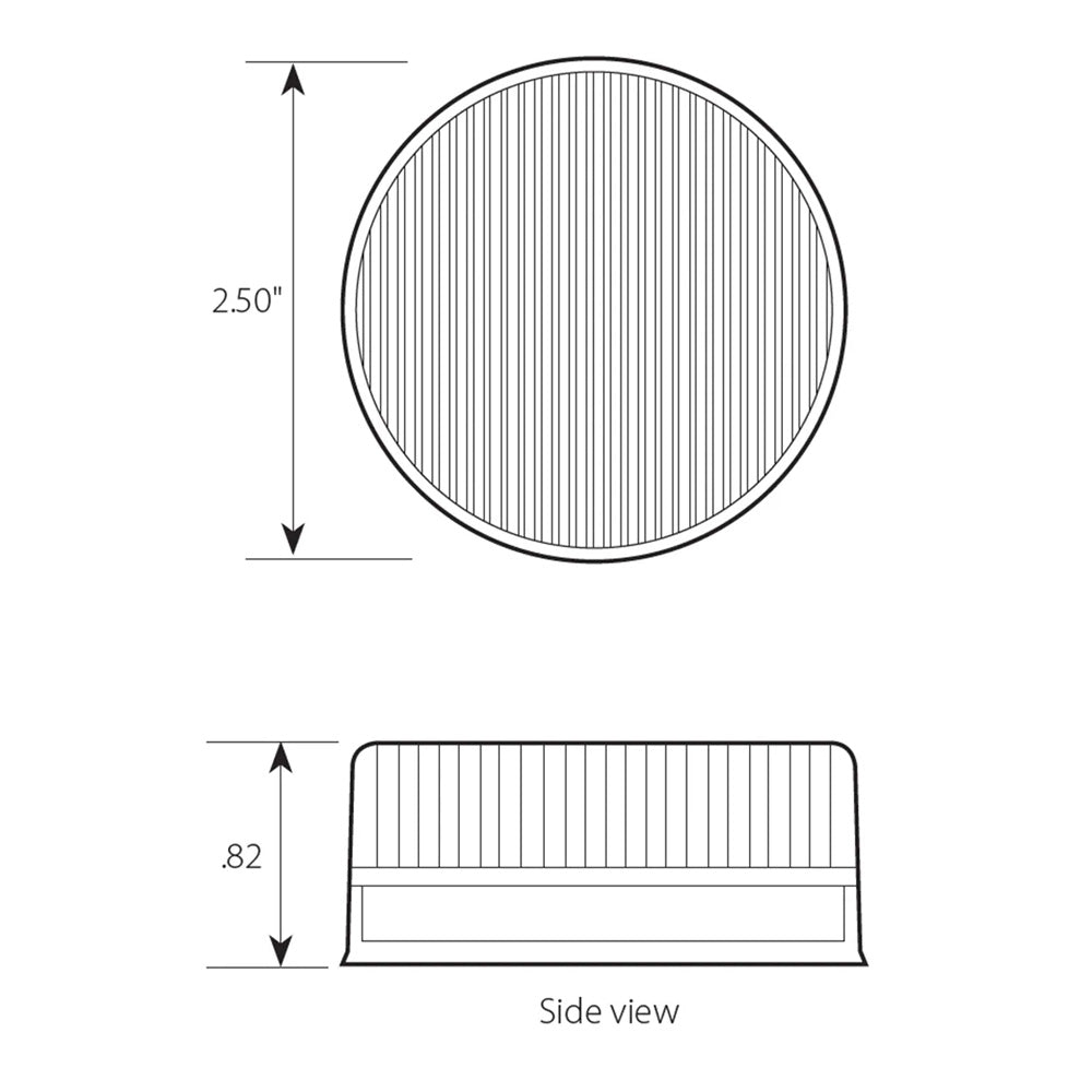 2-1/2" Round 13 LED Fleet Marker Light