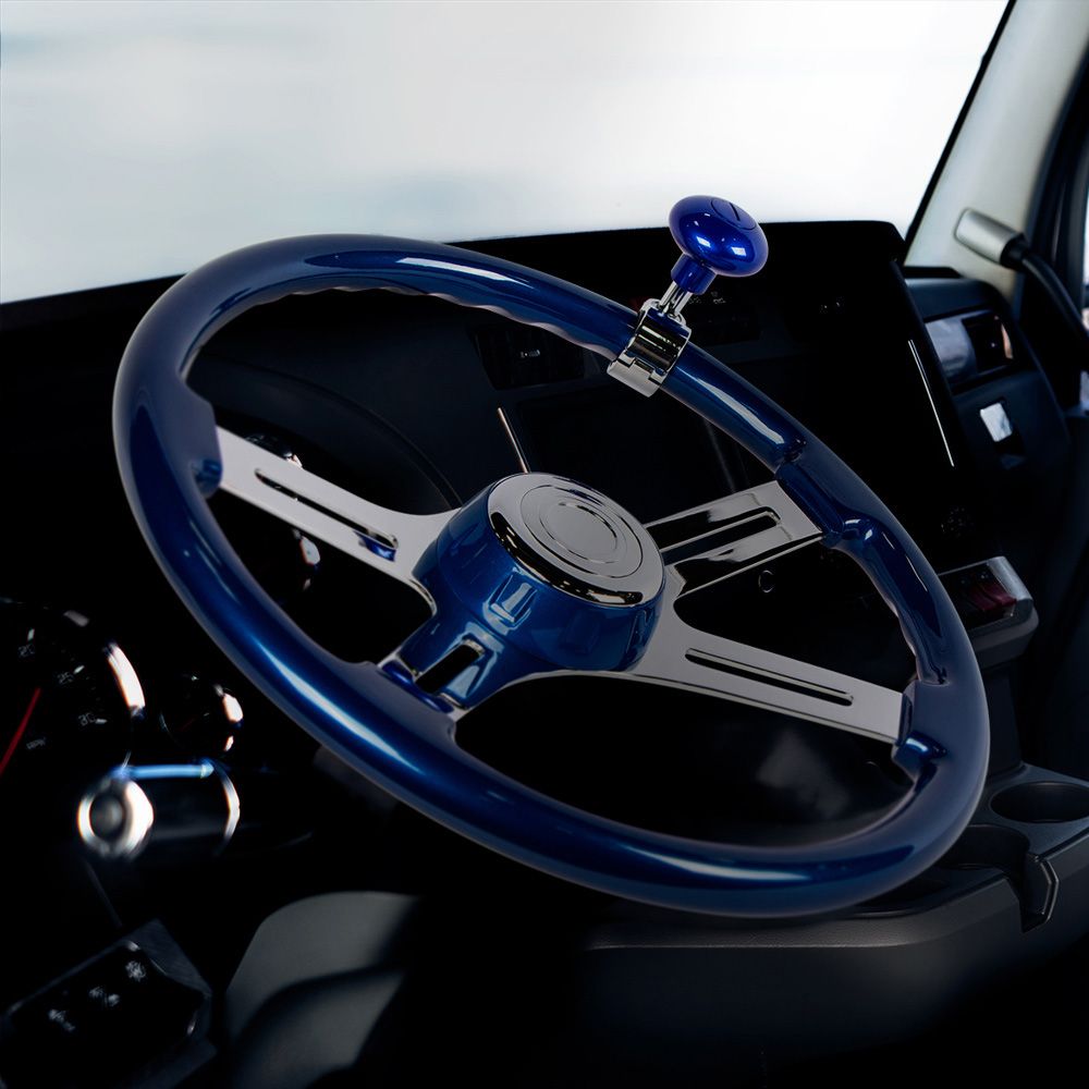 18" Vibrant 4-Spoke Steering Wheel