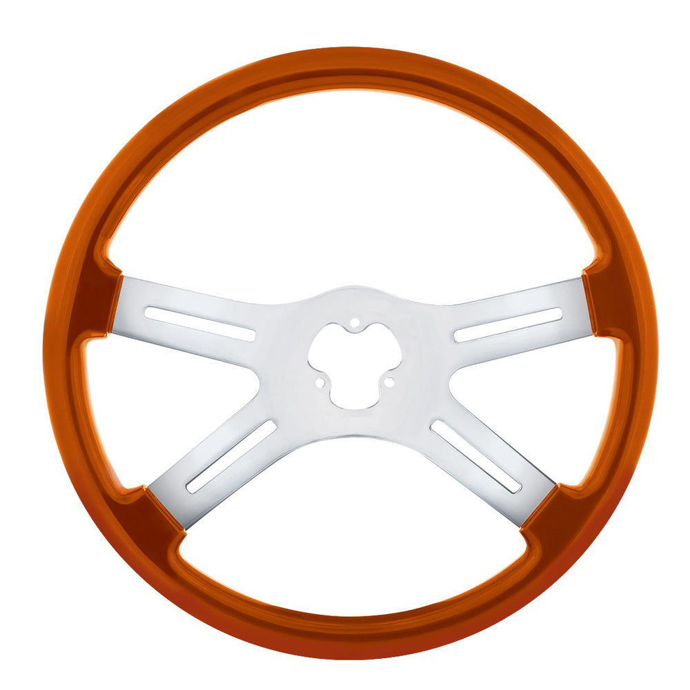18" Vibrant 4-Spoke Steering Wheel