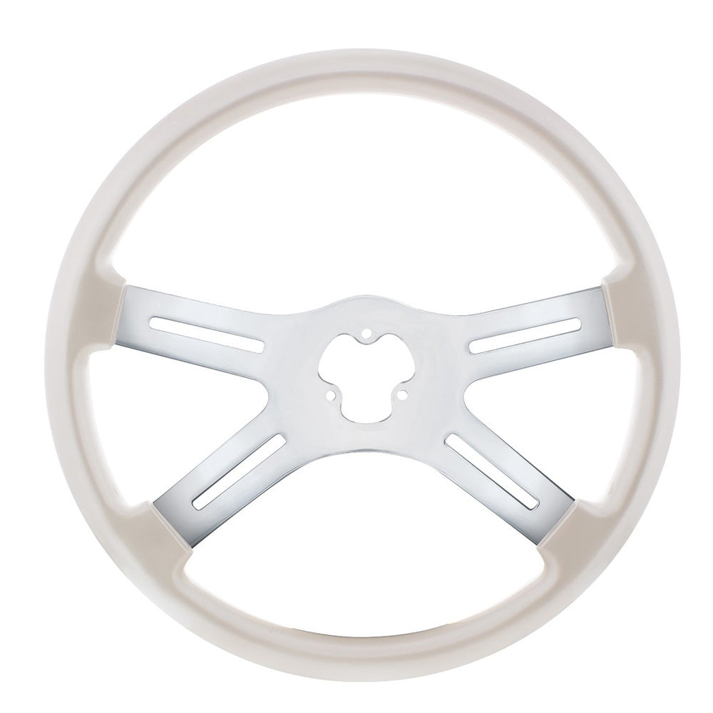 18" Vibrant 4-Spoke Steering Wheel
