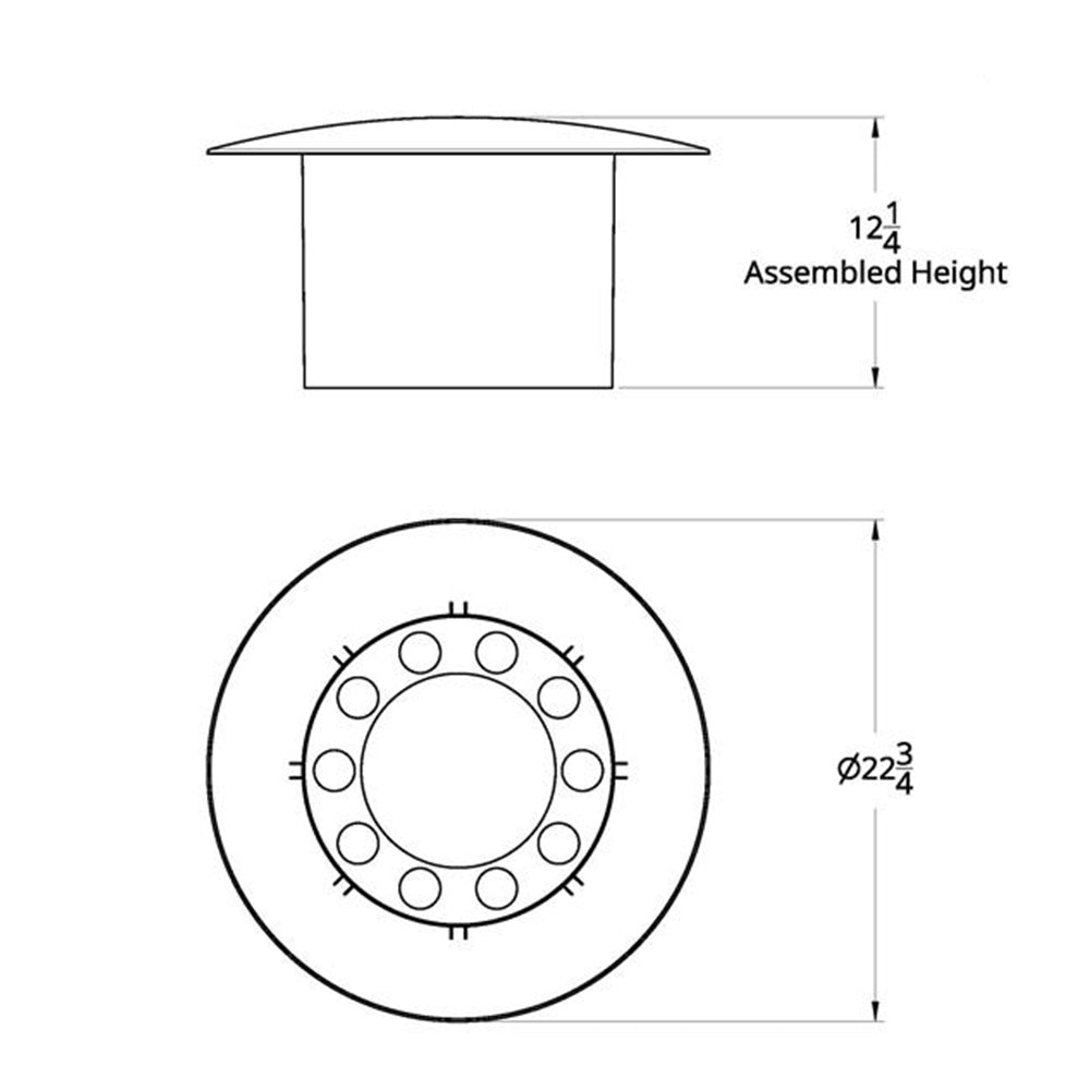 Aero Full-Moon Rear Axle Full Disk Cover Kit