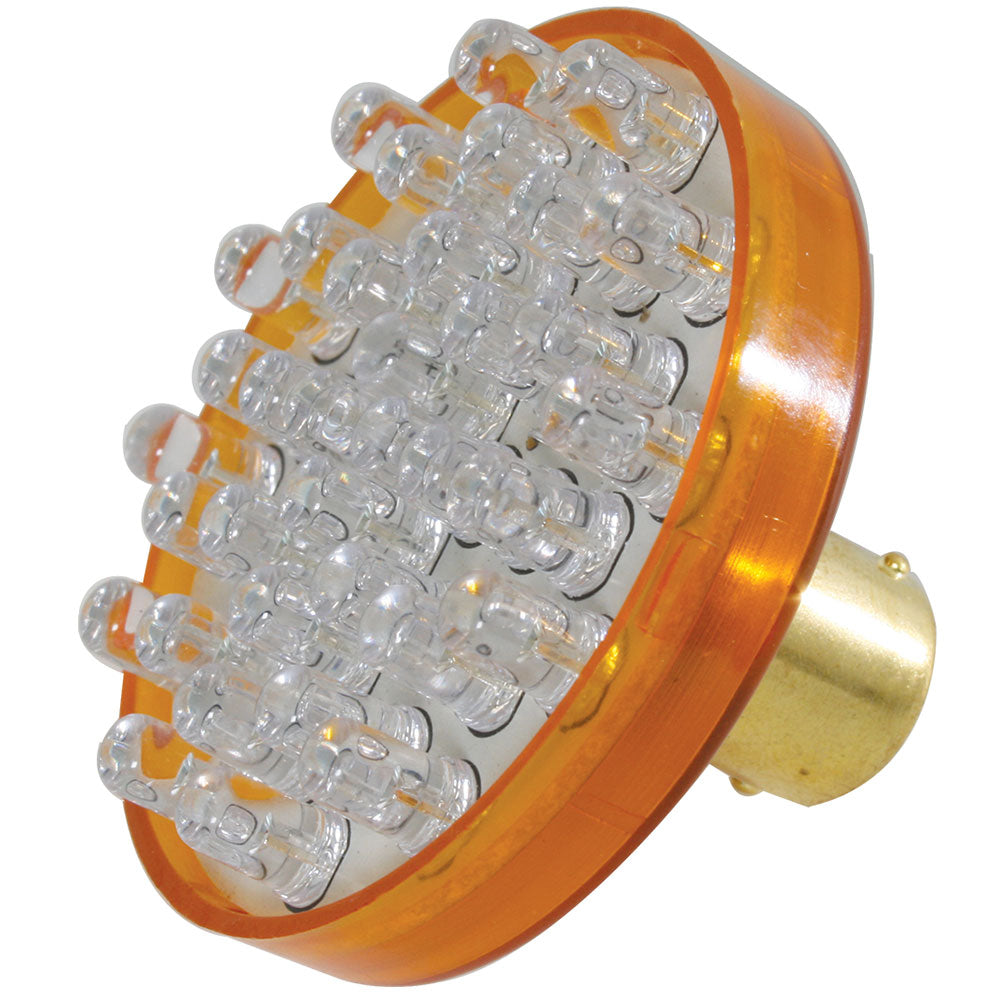 36 LED Amber 1156 Single Directional Light Bulb