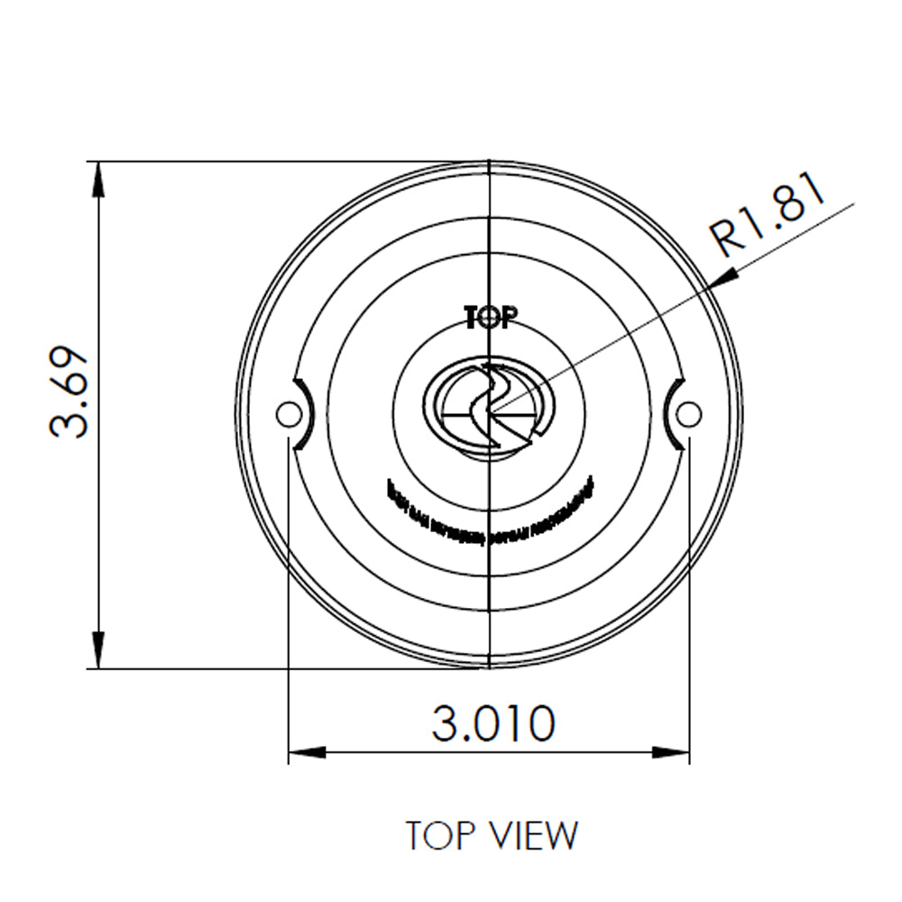 3-1/2" Hero Watermelon LED Light