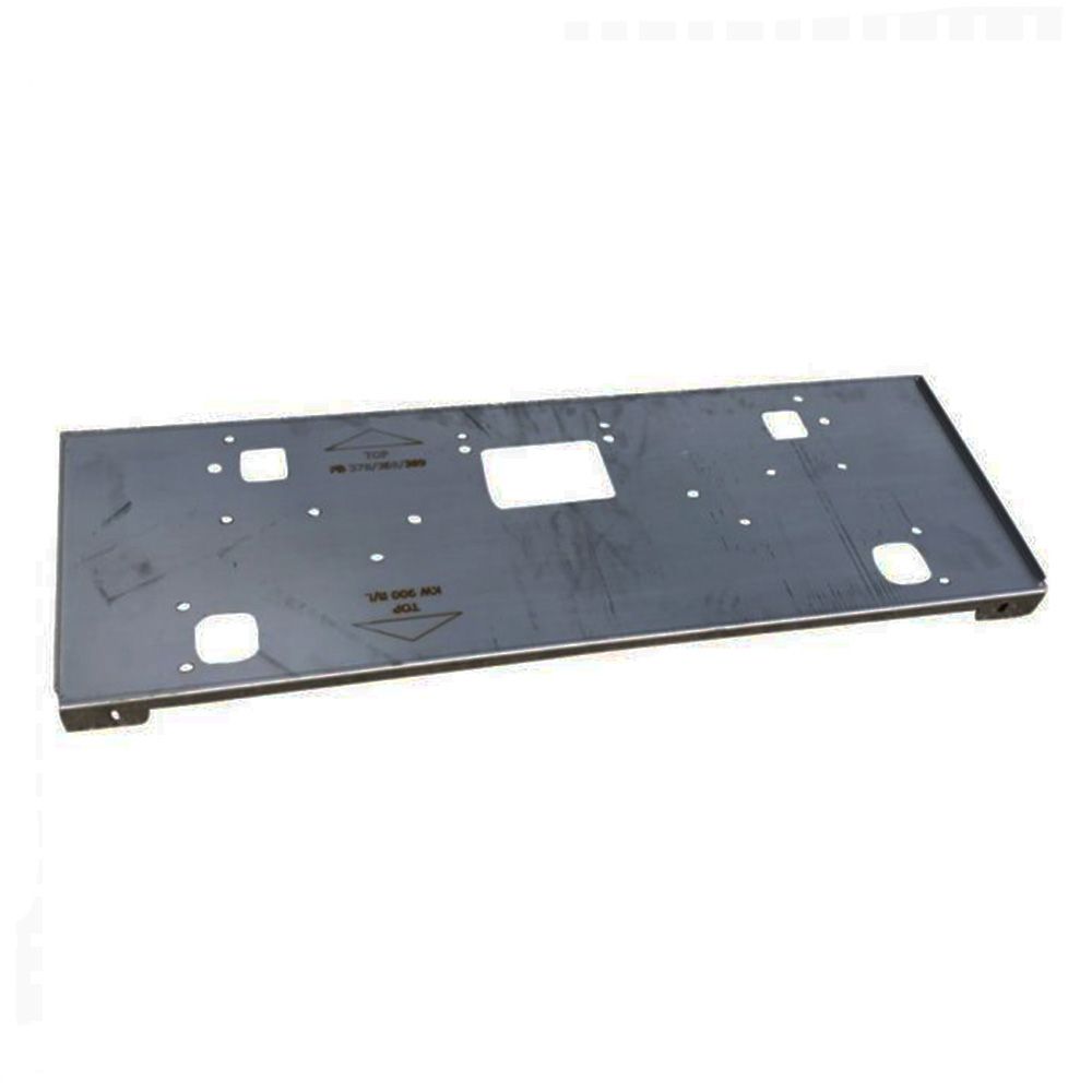Powder Coated Carbon Steel Mounting Plate for PB 379, 389, KW W900 Lincoln Chrome 22" Blind Mount Bumper