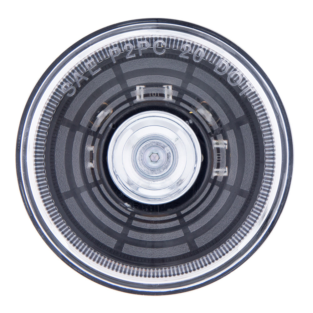 2-1/2" Abyss 4 LED Light (Clearance/Marker) - Amber LED/Clear Lens