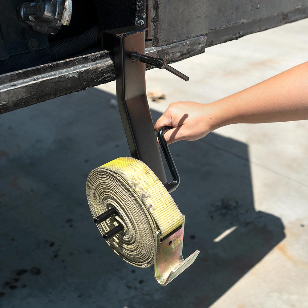 Black Heavy Duty Belt Strap Winder
