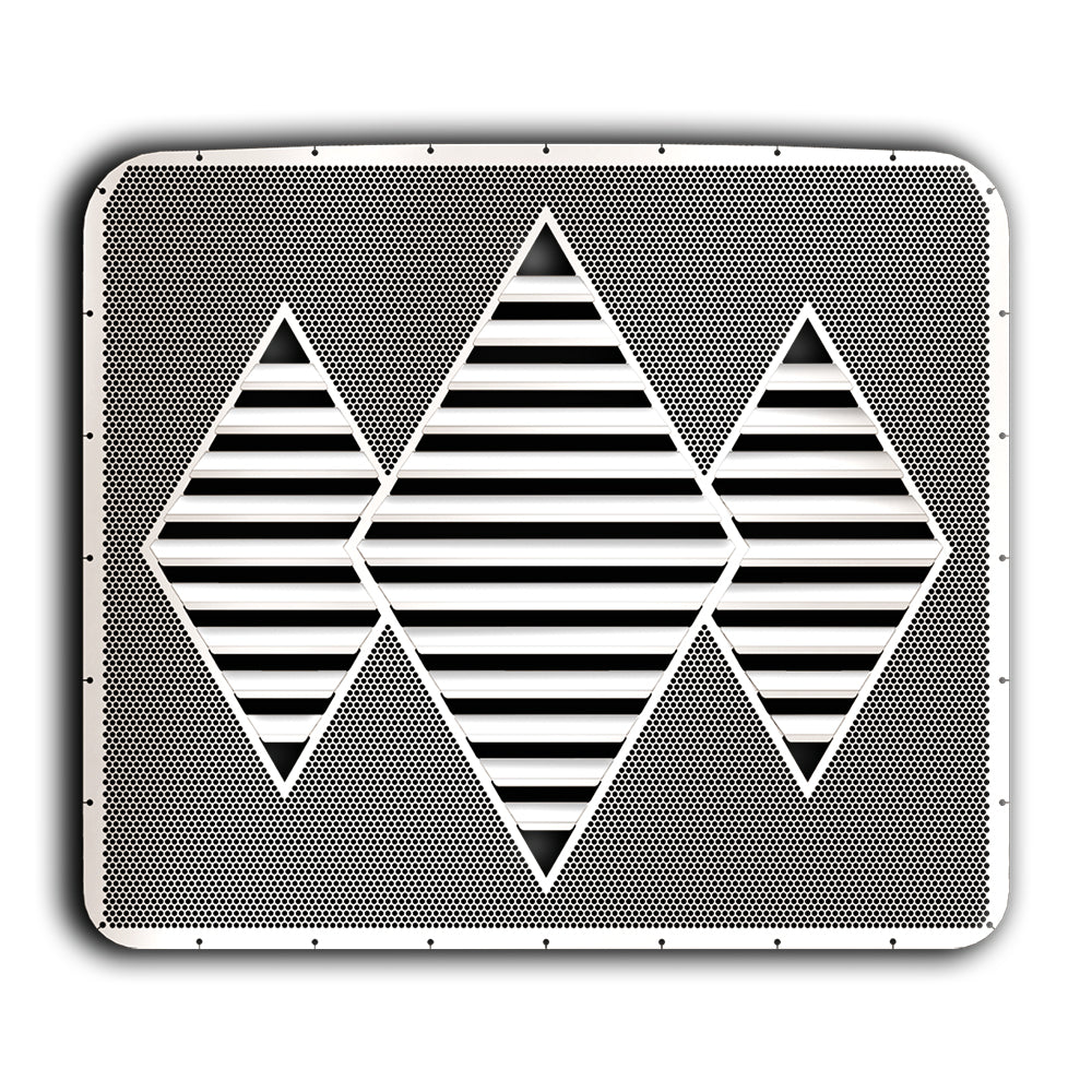 Kenworth W900L Triple Diamond Louvered Grill